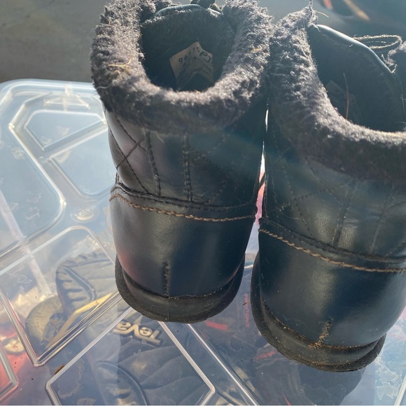 FootJoy 86110 Womens Black Patent Leather Golf Boots Size 8M - Picture 7 of 13